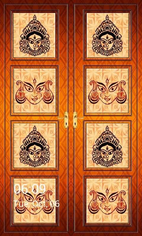 Durga Maa Door Lock Screen 4 تصوير الشاشة