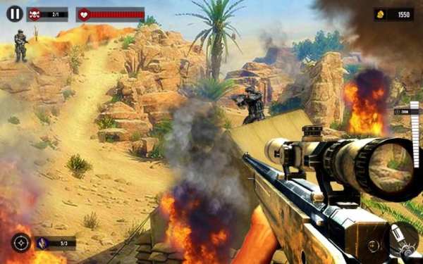 Desert Sniper Shooting: 3D screenshot 7