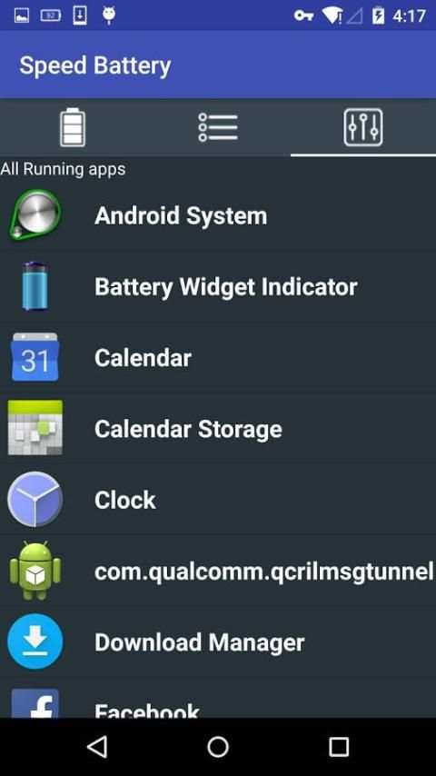 Speed Battery screenshot 1