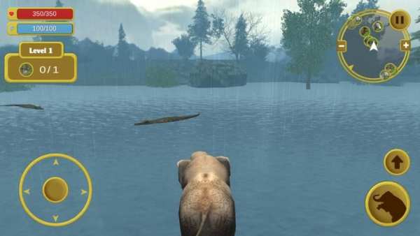 Angry Wild Elephant Simulator स्क्रीनशॉट 5
