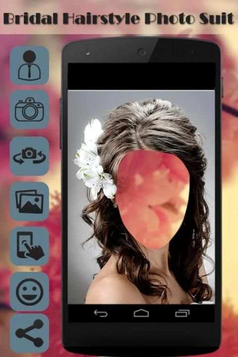 Bridal Hairstyle Photo Suit screenshot 5