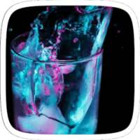 موضوع الزجاج الأزرق المائية on 9Apps