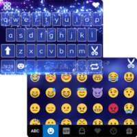 Blue Sky Emoji iKeyboard Theme