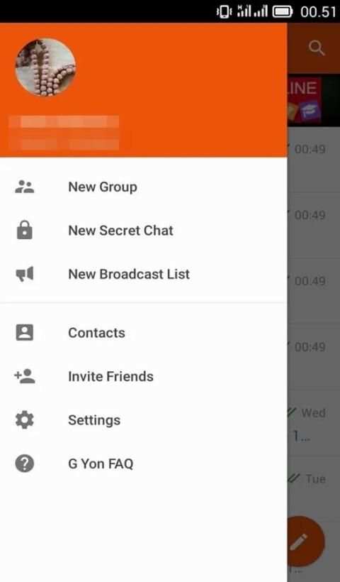 G Yon Messenger screenshot 6