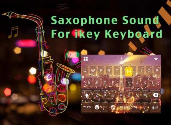 Saxophone Sound for iKeyboard 1 تصوير الشاشة