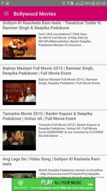 Bollywood Movies screenshot 5
