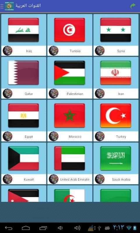 Arabic Channels screenshot 1