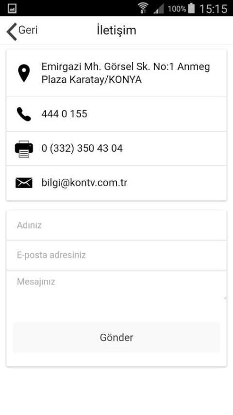 Kontv - Milletin Kanalı screenshot 3
