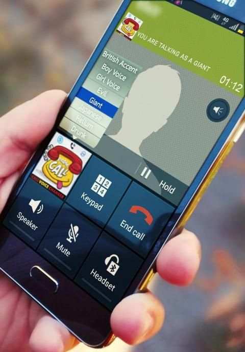 Voice changer during call 3 تصوير الشاشة