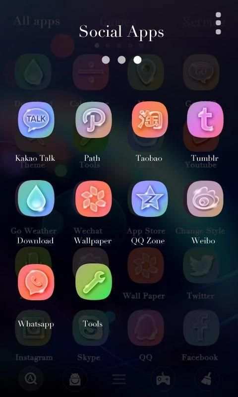 Honour GO Launcher Theme screenshot 3