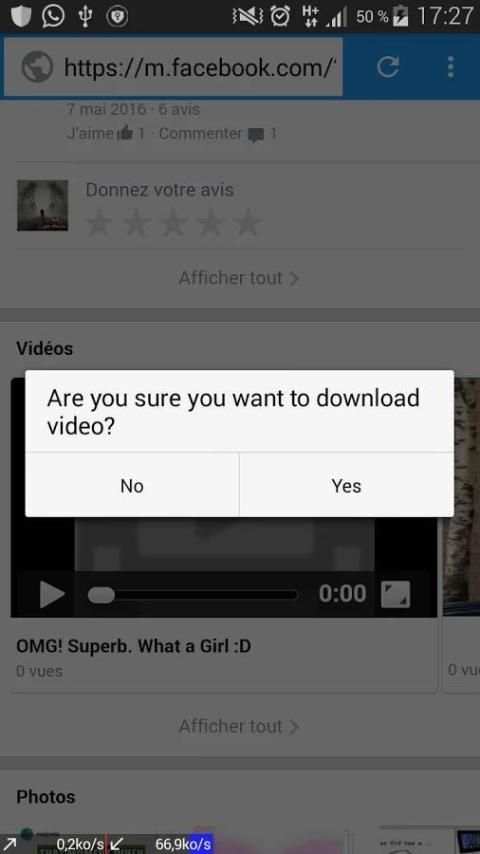 Downloader Facebook Videos screenshot 2
