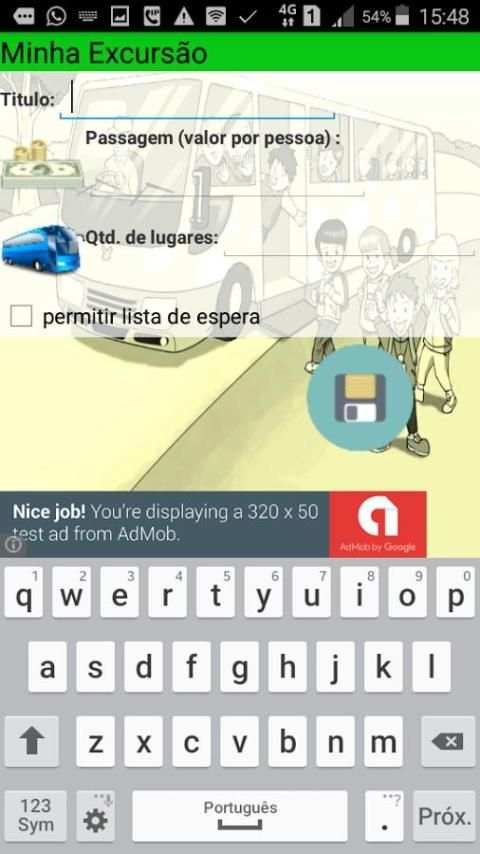 Minha Excursão screenshot 1