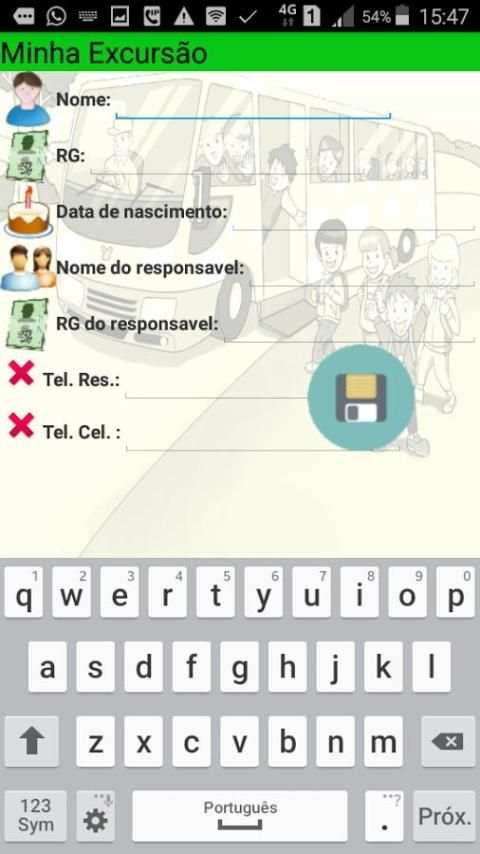Minha Excursão screenshot 2