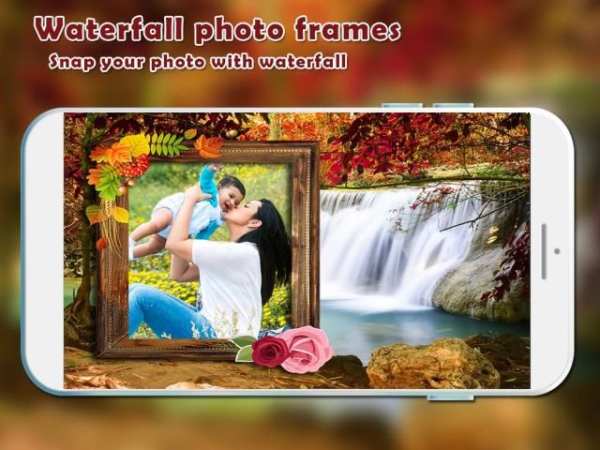Waterfall Photo Frames New स्क्रीनशॉट 5