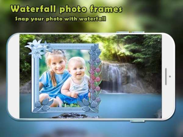 Waterfall Photo Frames New स्क्रीनशॉट 3