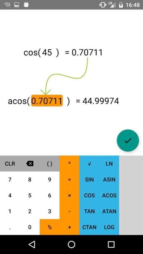 ACalc calculator made fun 5 تصوير الشاشة