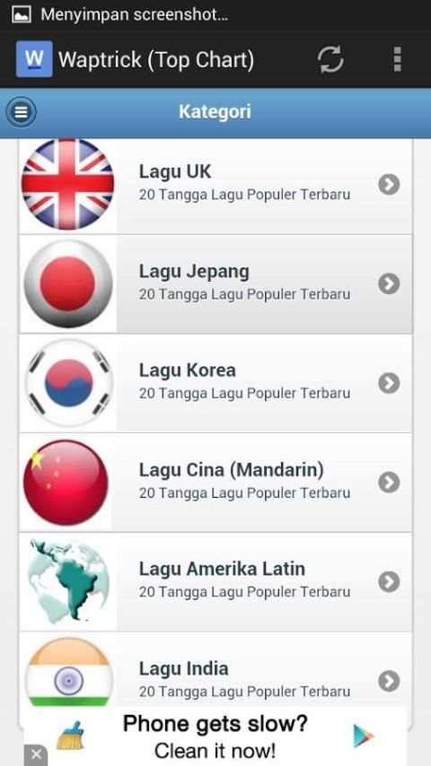 Waptrick (Top Chart) screenshot 3