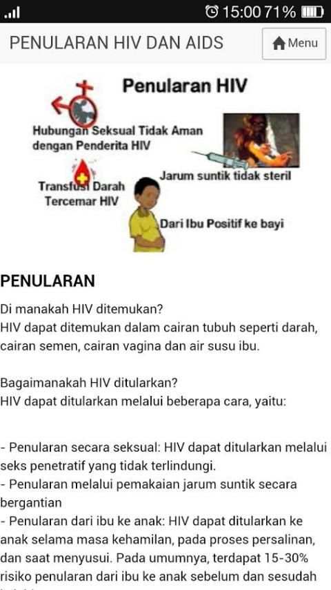 Penyakit HIV AIDS 2 تصوير الشاشة