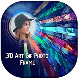 3D Art GIF Photo Frame Editor