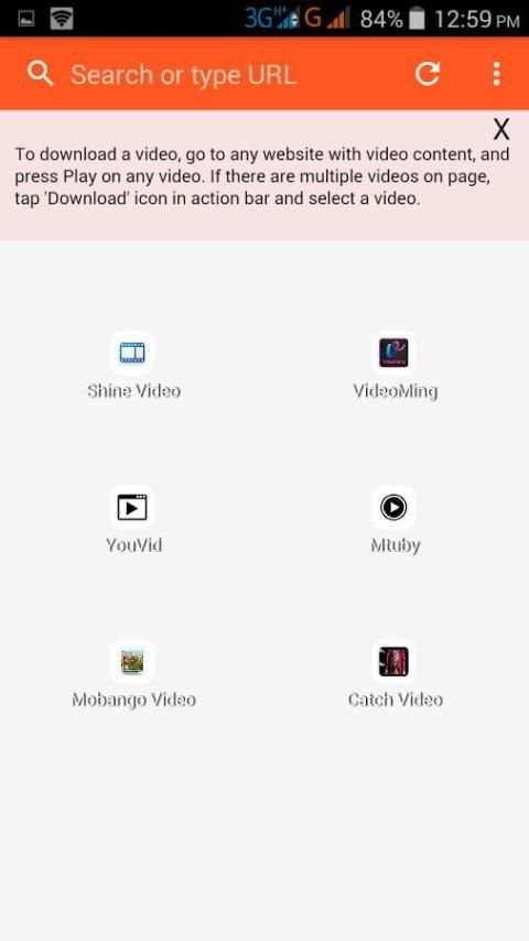 3g speed Video Browser 3 تصوير الشاشة
