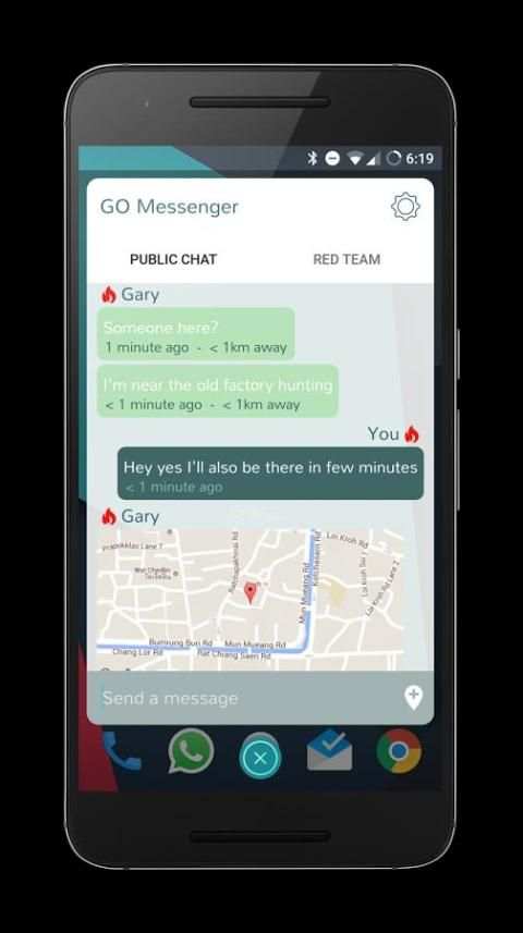 [OLD] Messenger for Pokemon GO screenshot 6