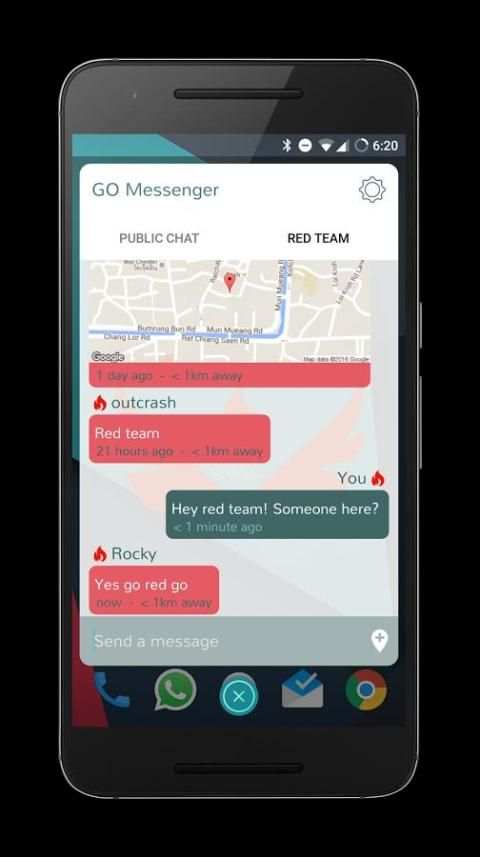 [OLD] Messenger for Pokemon GO screenshot 5