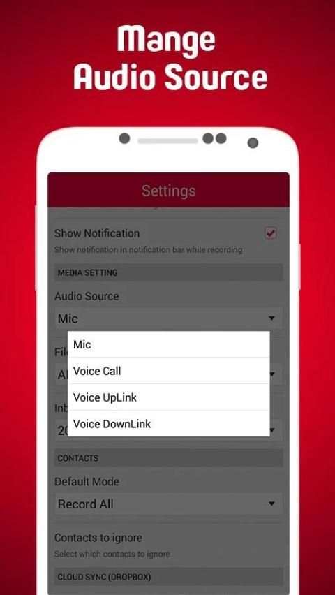 Automatic Call Recorder स्क्रीनशॉट 2