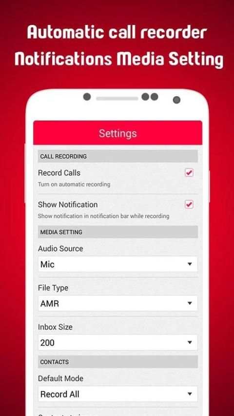 Automatic Call Recorder स्क्रीनशॉट 5
