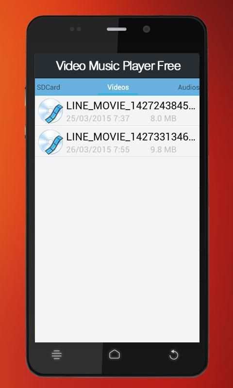 Video Music Player Free screenshot 3