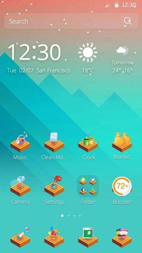 Illusion Geo Theme screenshot 4
