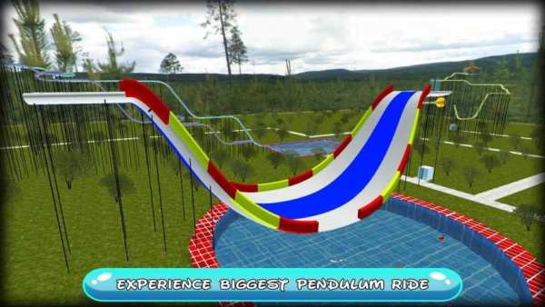 Waterpark Xtreme Ride Sim 2016 скриншот 1