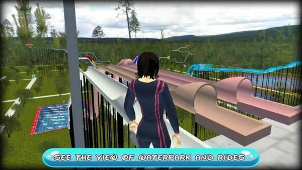 Waterpark Xtreme Ride Sim 2016 скриншот 4