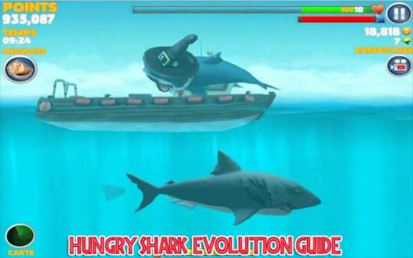Guide :Hungry SHARK Evolution screenshot 1