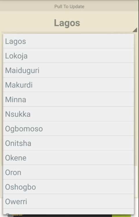 Weather Nigeria screenshot 2