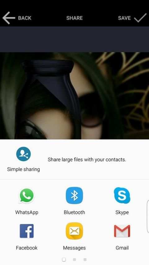 برنامج تحويل صور سيلفي والواتس 4 تصوير الشاشة
