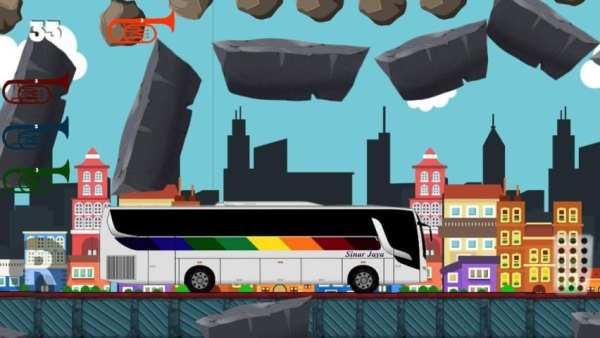 Po sinar Jaya Bus Simulator screenshot 2