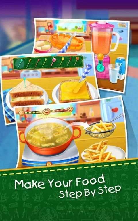 School Lunch Food Maker 2 скриншот 5
