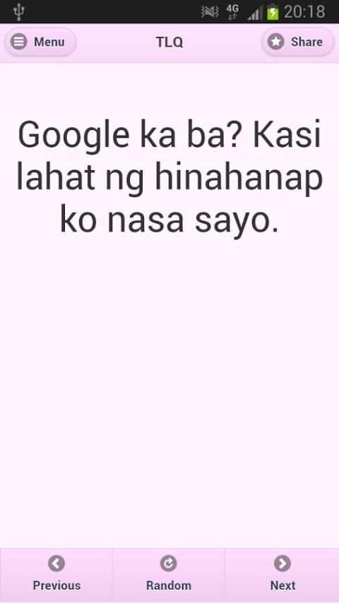 Tagalog Love Quotes 5 تصوير الشاشة