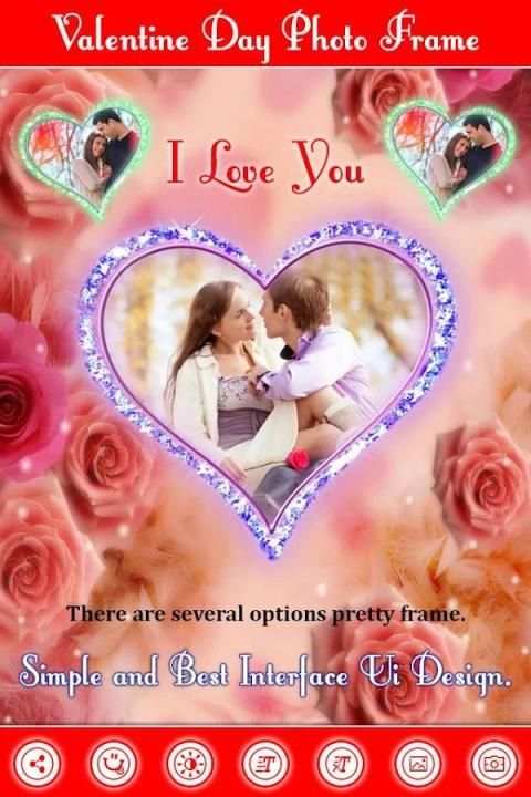 Valentine Day Photo Frame screenshot 3