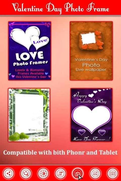 Valentine Day Photo Frame screenshot 2