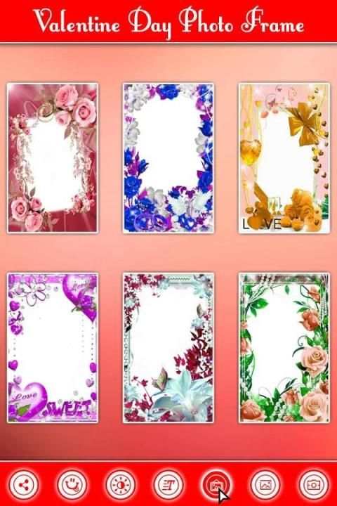 Valentine Day Photo Frame screenshot 1