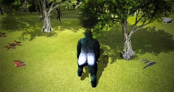 Angry Gorilla Escape Simulator स्क्रीनशॉट 3