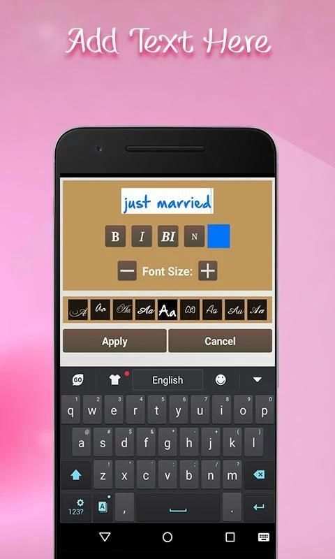 Wedding Mini Movie Video Maker स्क्रीनशॉट 2
