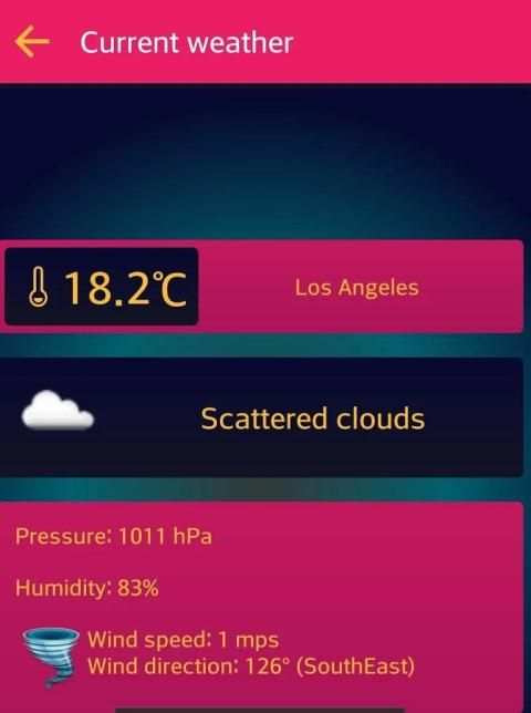 World Weather Forecast screenshot 1