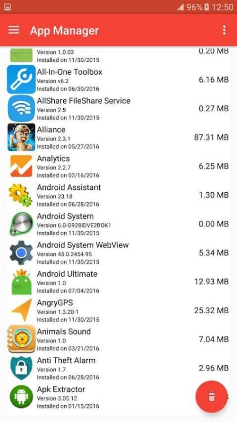 App Manager 5 تصوير الشاشة