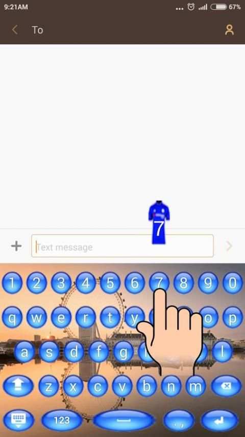 Icon Chelsea Keyboard screenshot 1