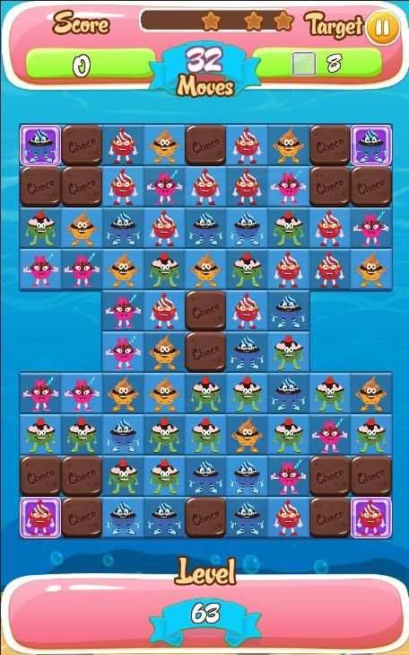 Candy Cookie Jam screenshot 3
