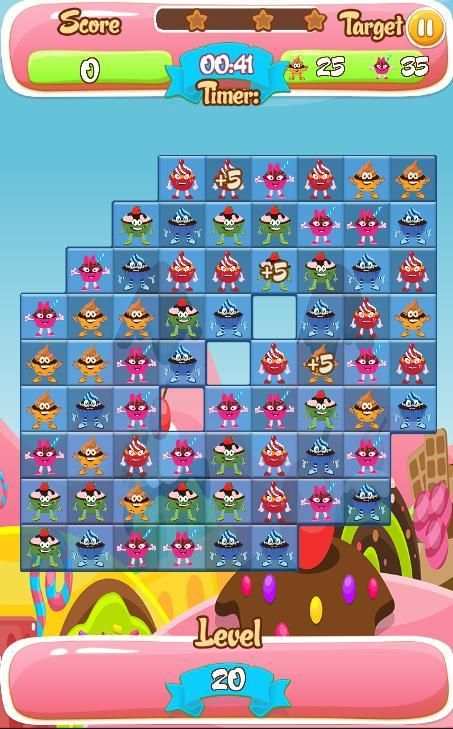 Candy Cookie Jam 6 تصوير الشاشة