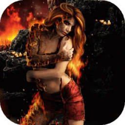 Vampire girl live wallpaper أيقونة