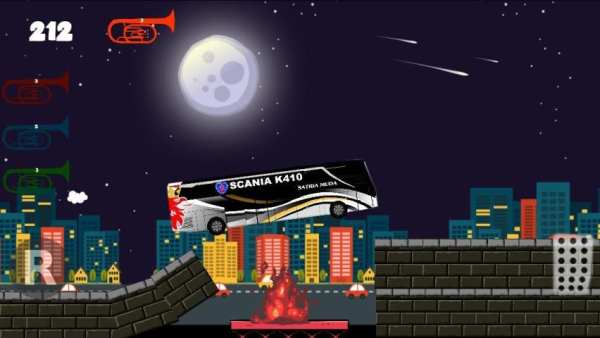 satria muda bus simulator screenshot 1
